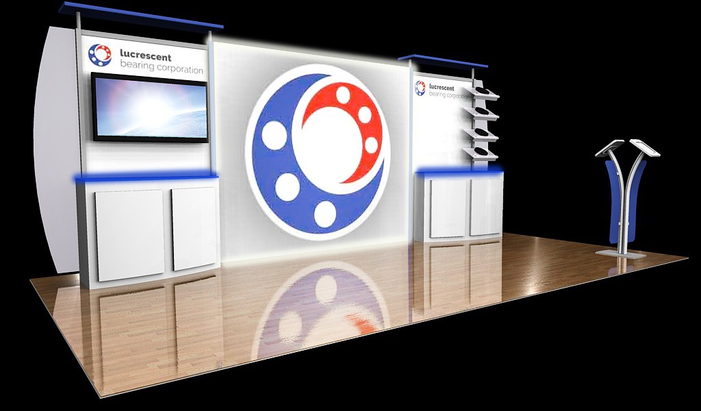 10′ x 20′ Modular Trade Show Display Design