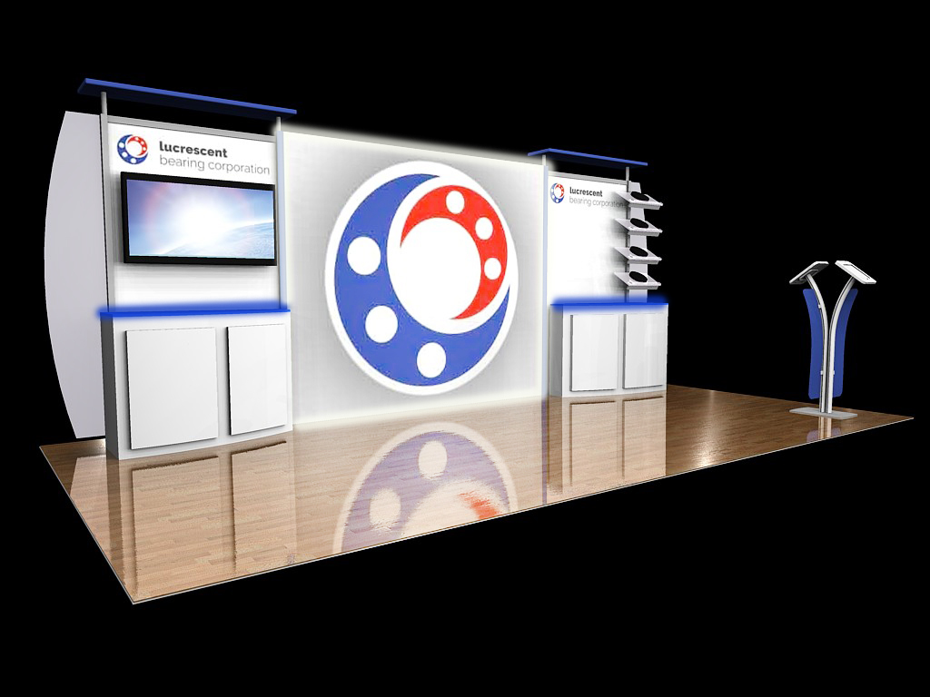 10′ x 20′ Modular Trade Show Display Design