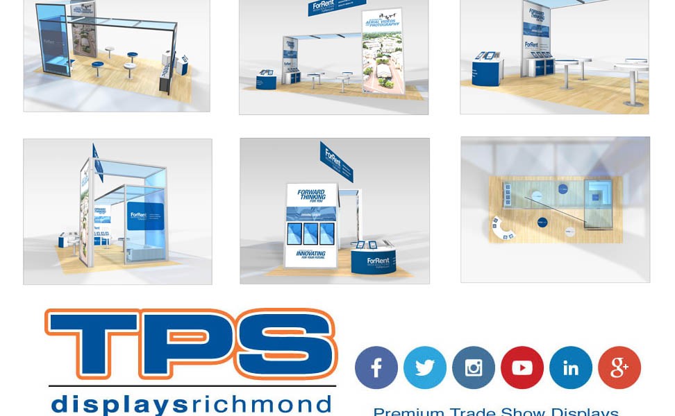 Island Trade Show Rental Design