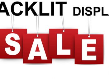 backlit trade show display sale